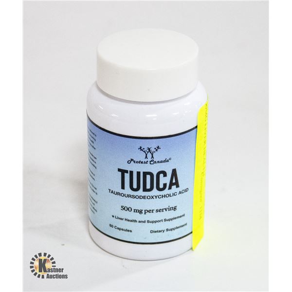 NEW 60 COUNT BOTTLE OF TUDCA 500MG LIVER HEALTH