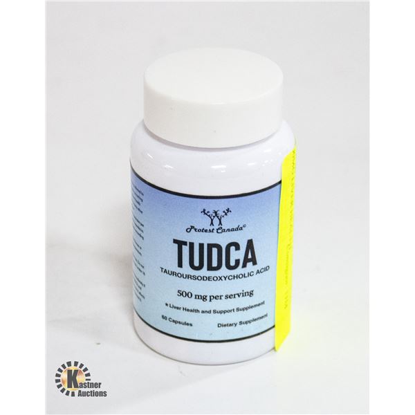 NEW 60 COUNT BOTTLE OF TUDCA 500MG LIVER HEALTH