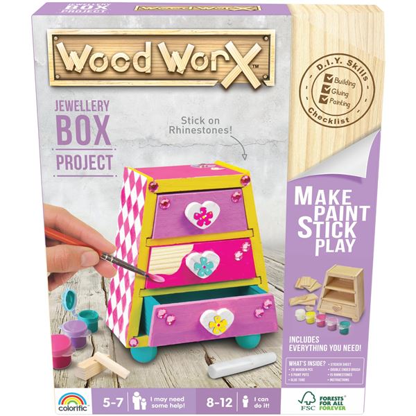 NEW WOOD WORX JEWELLERY BOX PROJECT