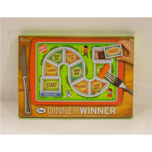 NEW FRED DINNER WINNER KIDS DINNER TRAY