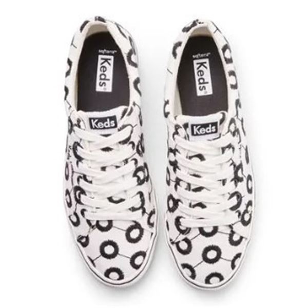 NEW KEDS JUMP KICK SHOES BLACK/WHITE WOMENS SZ 9