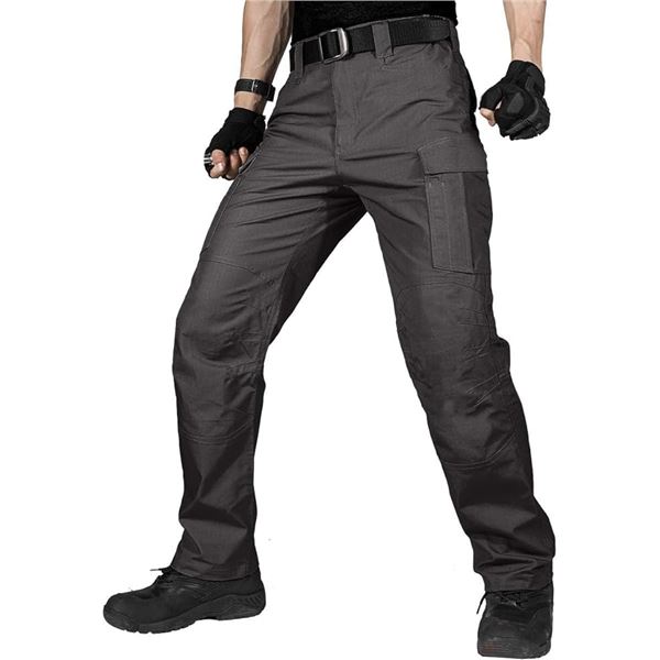 NEW FREE SOLIDER MEN'S FASHION GREY TRACTICAL PANT