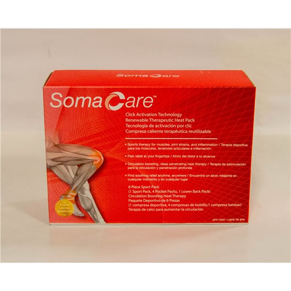 NEW 6PCS SOMA CARE SPORT CLICK ACTIVATION REUSABLE