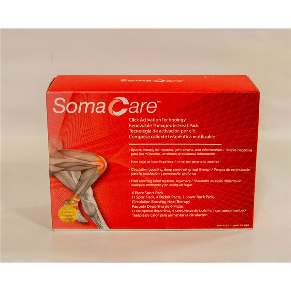 NEW 6PCS SOMA CARE SPORT CLICK ACTIVATION REUSABLE