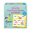 NEW USBORNE WORDS MATCHING GAMES AND BOOK