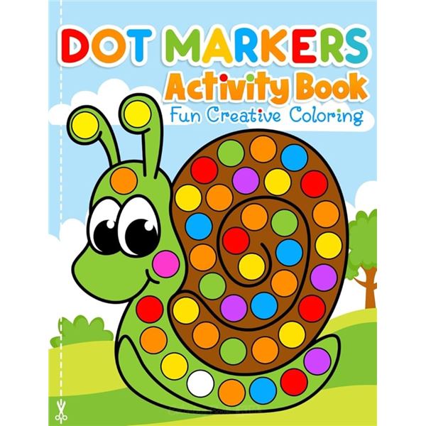 PAPERBACK-DOT MARKERS ACTIVITY BOOK