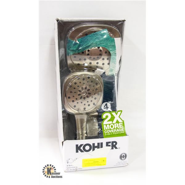 KOHLER ADJUSTE 3 IN 1 MULTIFUNCTION SHOWER