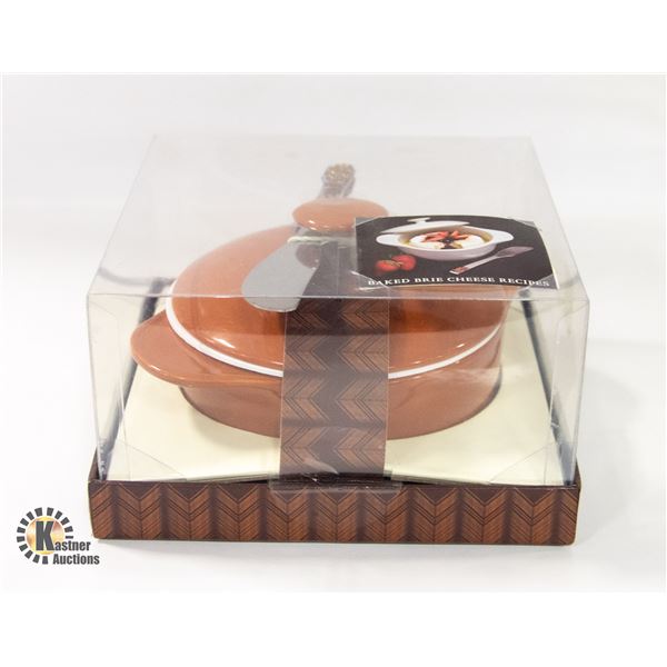 NEW WILD EYE DESIGNS BRIE OVEN DISH