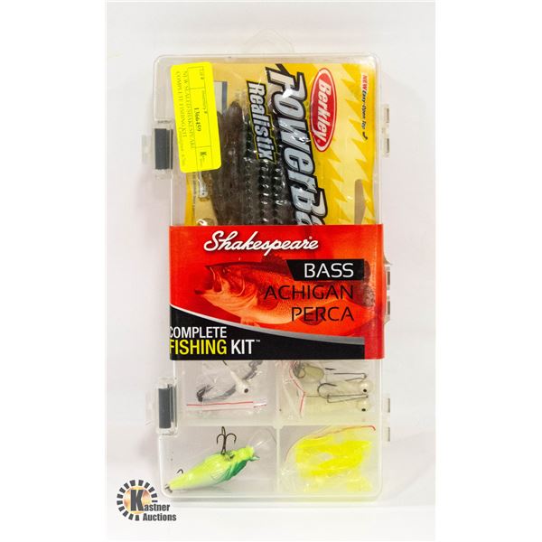 NEW SEALED SHAKESPEARE COMPLETE FISHING KIT