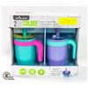 NEW REDUCE COLDEE 2 PC 14 OZ SPILL-PROOF TUMBLER