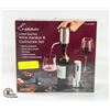 Image 1 : NEW RABBIT 8 PC ELECTRIC WINE SET, RECHARGEABLE