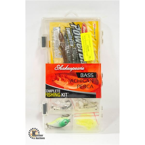 NEW SEALED SHAKESPEARE COMPLETE FISHING KIT