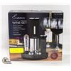 Image 1 : NEW RABBIT 8 PC ELECTRIC WINE SET, RECHARGEABLE