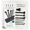 Image 1 : NEW ELLE DELUXE 10PC MAKEUP BRUSH COLLECTION