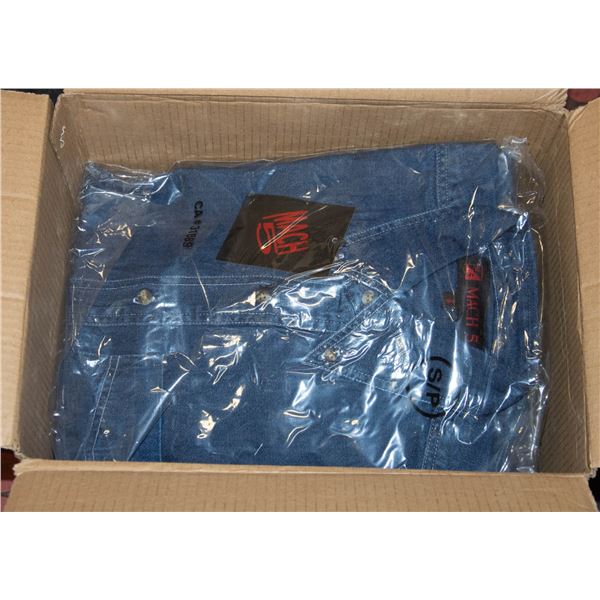 NEW SHIRTS CASE OF NINE DENIM S