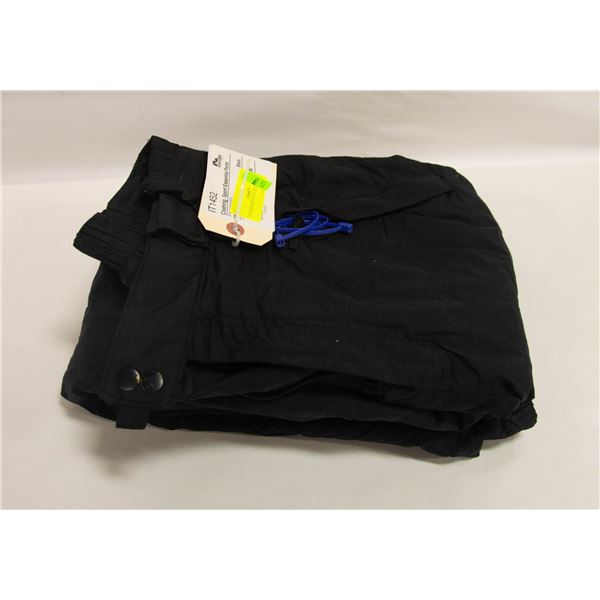 SNOWBOARD PANTS BLACK SIZE M