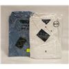 Image 1 : NEW SHIRTS 1 DENIM 1WHITE SIZE 2XL