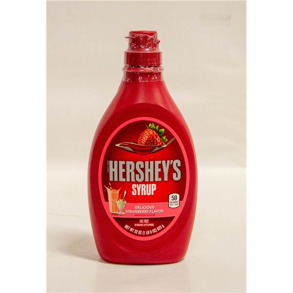 NEW HERSEY'S STRAWBERRY SYRUP BB 02/25