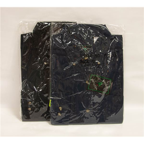 NEW SHIRTS 1BLACK 1 NAVY SIZE M