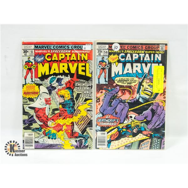 CAPTAIN MARVEL #51 & 56