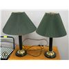 Image 1 : PAIR OF TABLE LAMPS 27"