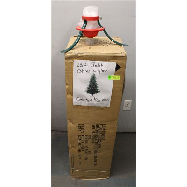 61/2 FT PRELIT XMAS TREE WITH TREE STAND