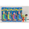 Image 1 : SET VINTAGE FLINTSTONE PEZ IN ORIGINAL