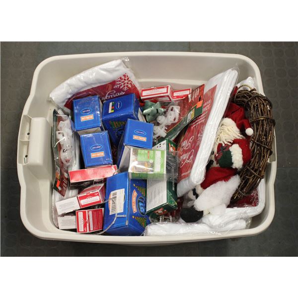 TOTE NEW PKGS ARTIFICIAL SNOW COVERS