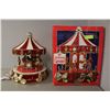 Image 1 : 16 INCH XMAS ANIMATED MUSICAL CAROUSEL