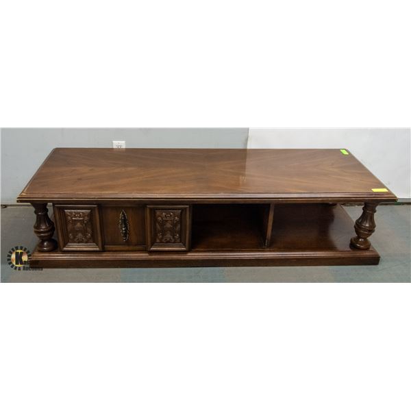 COFFEE TABLE 65" X 23" X 15"