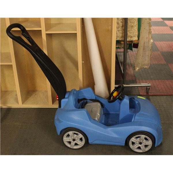 STEP 2 TODDLER CAR WITH PUSH HANDLE