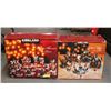 Image 1 : 2 LARGE SETS LIGHTUP XMAS VILLAGES