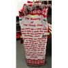 Image 1 : CHRISTMAS BLANKET "MEANING OF CANDY