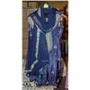 Image 1 : ROYAL BLUE INDIAN LADIES KAMEEZ PANT DRESS