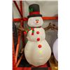 Image 1 : 8FT APPROX INFLATABLE YARD SNOWMAN-ESTATE