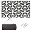 Image 2 : NEW AMAZON BASICS 9' X 12' RV CAMPING PATIO RUG
