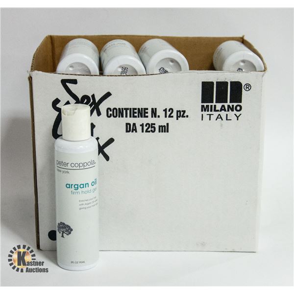 CASE OF 25 PETER COPPOLA ARGAN OIL HAIR GEL