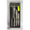 DEVON POINT STAINLESS 4-PC