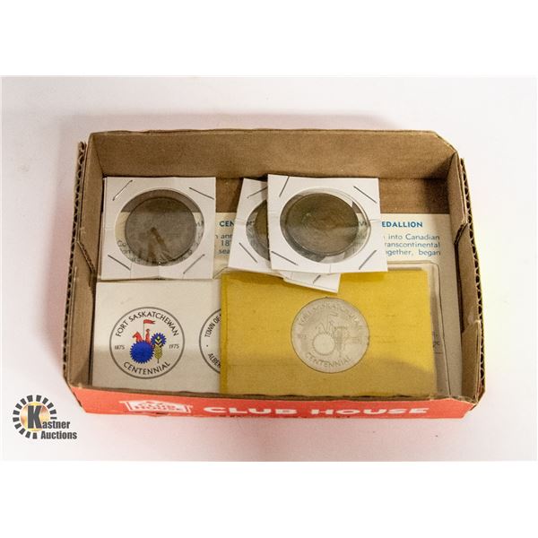 LOT OF MEDALLIONS NEW BRUSWICK