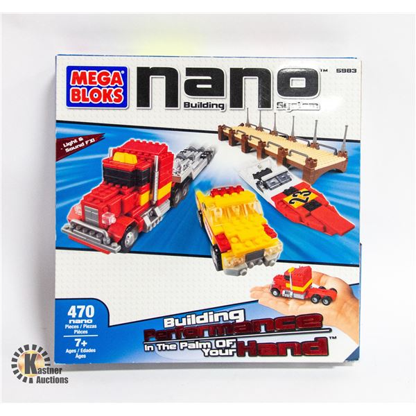 BRAND NEW NANO MEGA BLOCKS