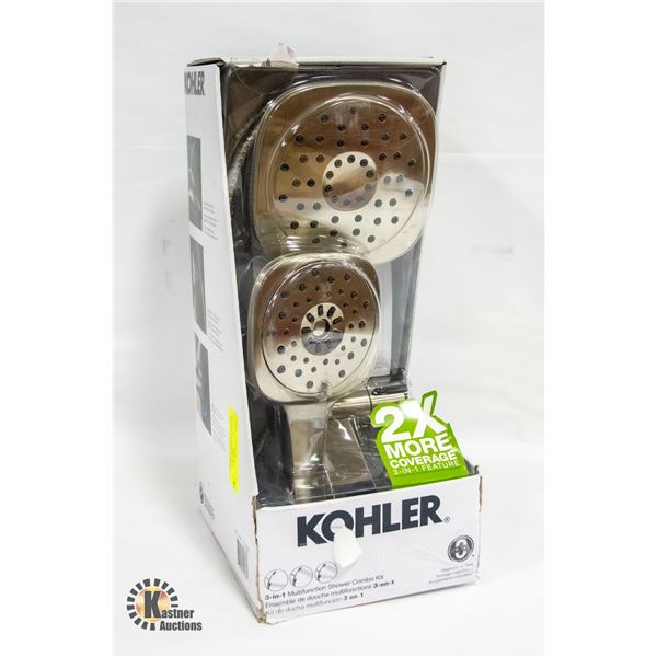 KOHLER ADJUSTE 3 IN 1 MULTIFUNCTION SHOWER