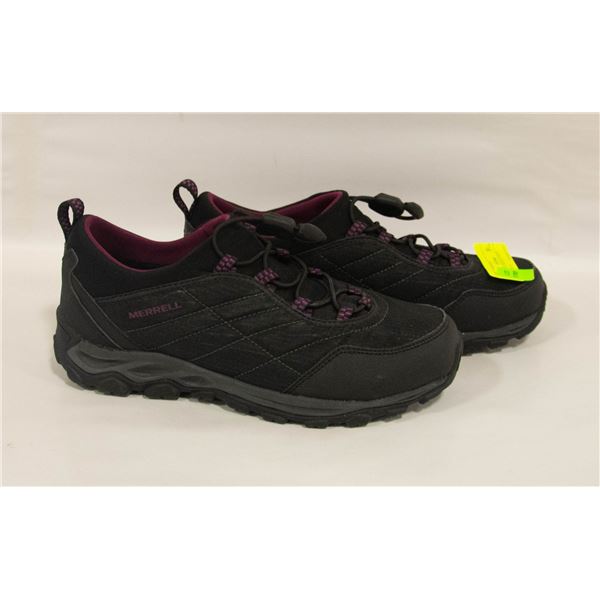 NEW MERREL BLACK PURPLE LADIES SIZE 8