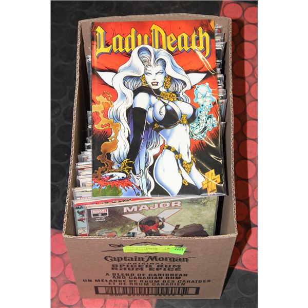 OLD ASSORTED COMICS, APPROX 140