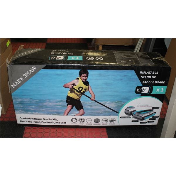 MARK SHAW INFLATABLE STAND UP PADDLE BOAT(BLUE)