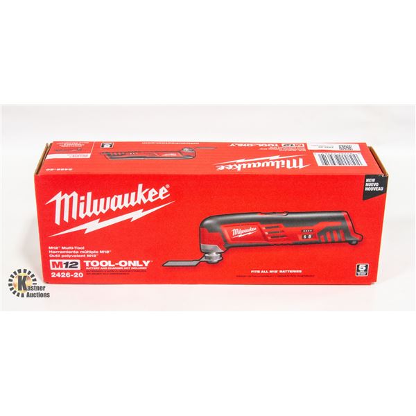 NEW MILWAUKEE M12 CORDLESS MULTI-TOOL TOOL ONLY