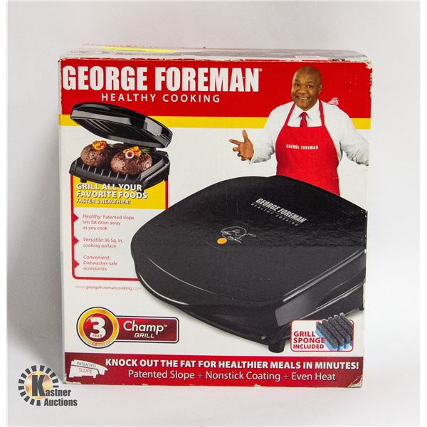 NEW GEORGE FOREMAN HEALTHY