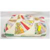 VINTAGE FULL SIZE PATCHWORK QUILT-ESTATE