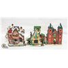 Image 1 : 3 CHRISTMAS PORCELAN VILLAGE HOUSES
