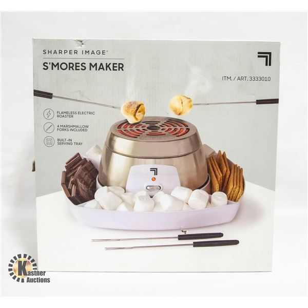 SHARPER IMAGE INDOOR ELECTRIC S'MORES MAKER
