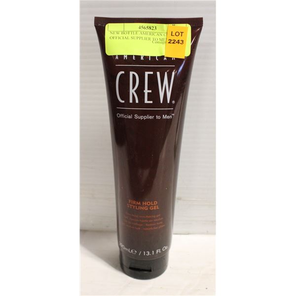 NEW BOTTLE AMERICAN CREW OFFICIAL SUPPLIER TO MEN-